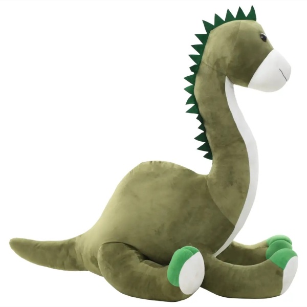 Jucărie Dinozaur Brontosaurus Verde Pluș 80236